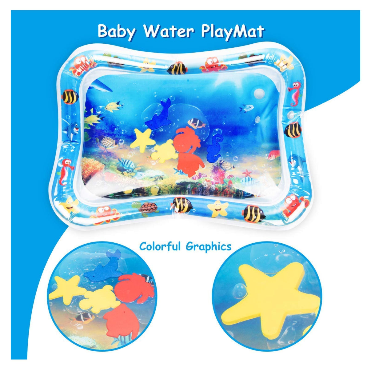 Colchoneta Interactiva de Agua para Bebé